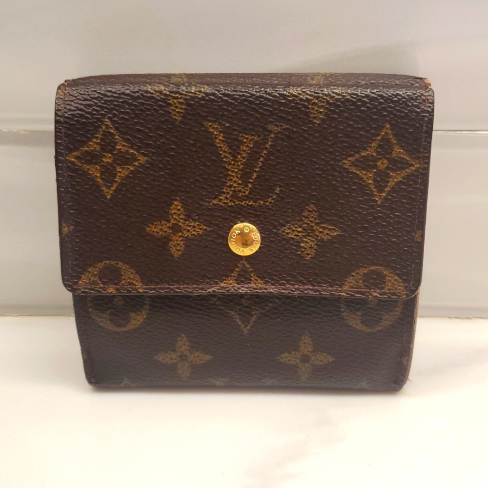 Authentic Vintage Louis Vuitton Monogram Elise Wallet